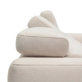 Divano Singa 3 posti con chaise longue destra