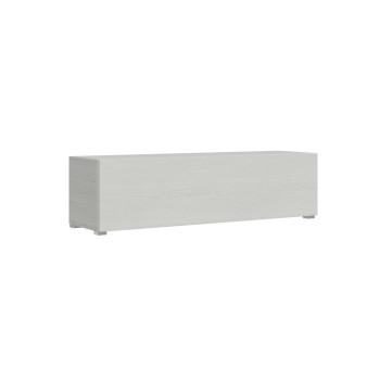 Isoka Elements - Base TV Flap avec presse-étoupe L.153.6 H.40 P.39.2 avec pieds Chêne Nature