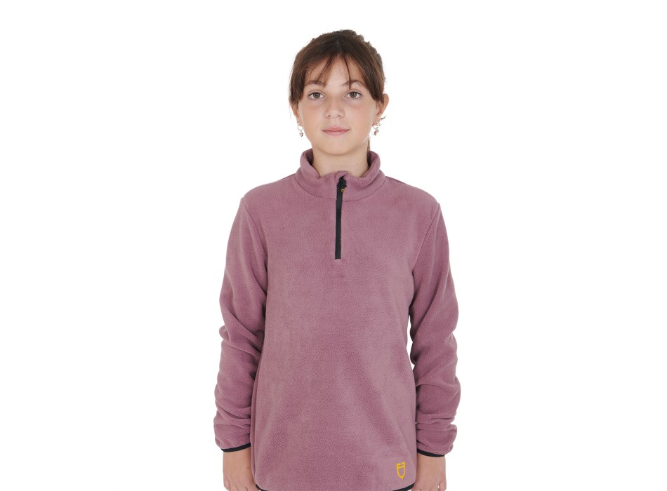 SWEAT-SHIRT POLAIRE COL MONTANT FILLE