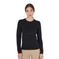 SWEAT-SHIRT COL ROND FEMME AVEC LOGO IMPRIMÉ