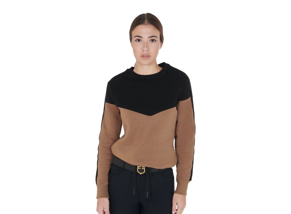 SWEAT-SHIRT OVERSIZE À COL ROND POUR FEMME