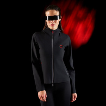 Sweat technique à capuche femme Equestro Ridertechnology