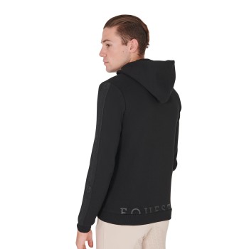 SWEAT-SHIRT HOMME AVEC CAPUCHE ET POLAIRE INTERNE