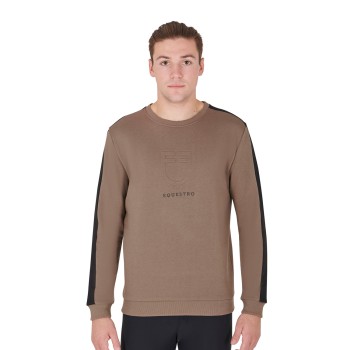 SWEAT-SHIRT HOMME EN COTON AVEC LOGO