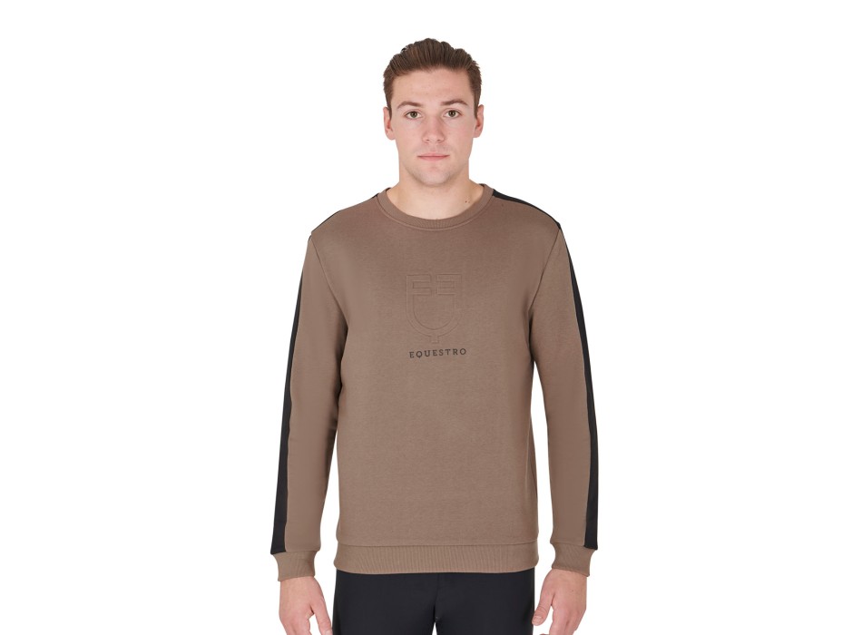 SWEAT-SHIRT HOMME EN COTON AVEC LOGO