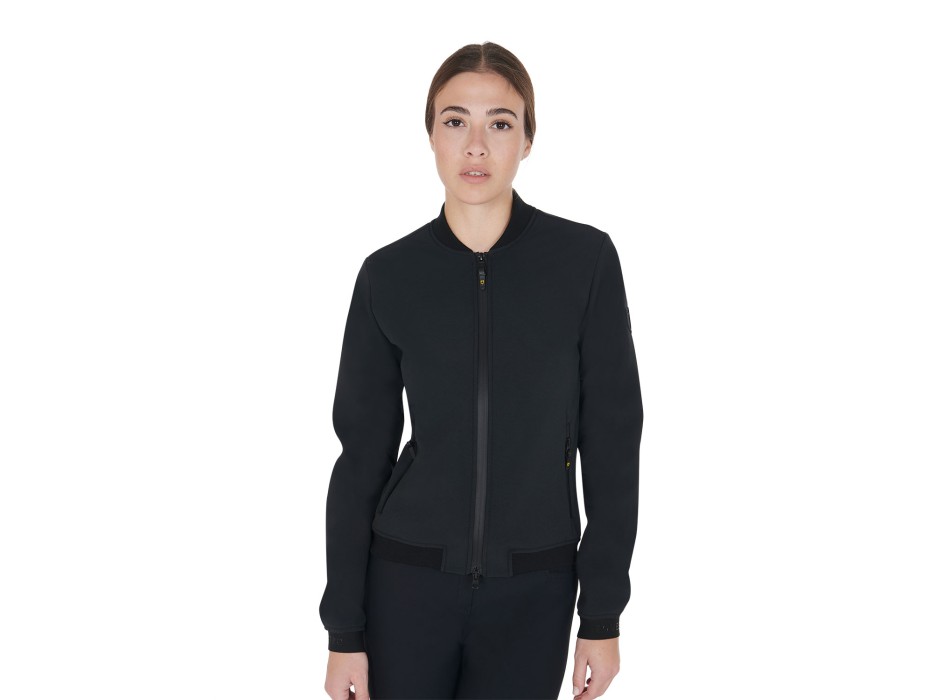 BOMBER POUR FEMME EN TISSU TECHNIQUE