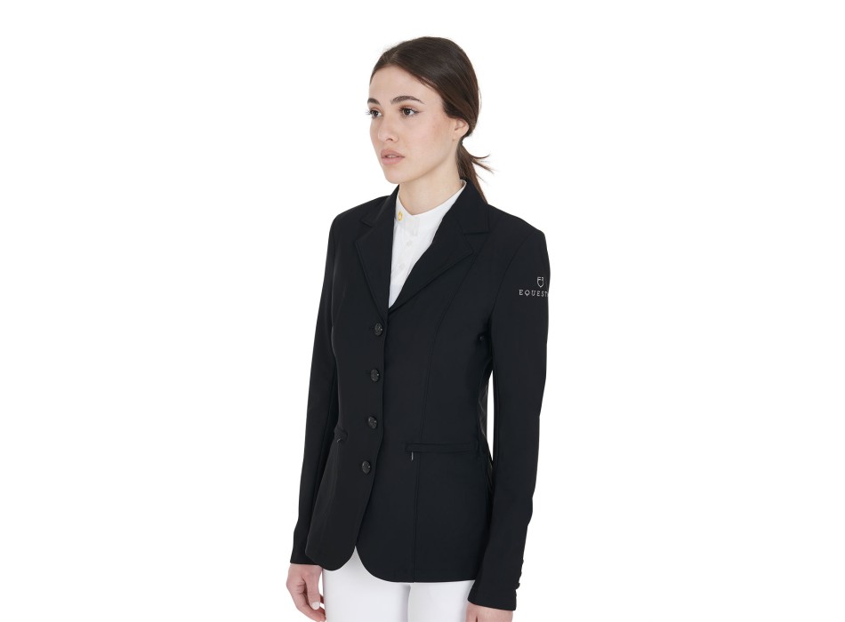 VESTE DE COMPÉTITION FEMME À QUATRE BOUTONS, COUPE ANATOMIQUE