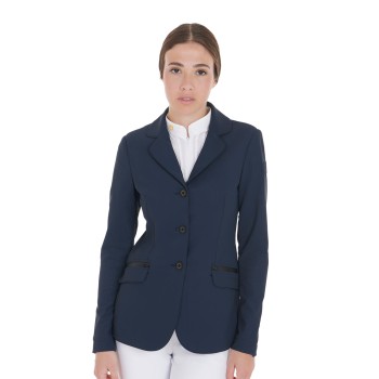 VESTE DE COMPÉTITION PERFORÉE À TROIS BOUTONS FEMME