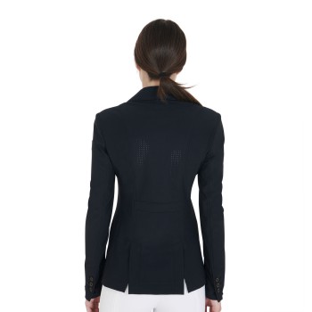 VESTE DE COMPÉTITION PERFORÉE À TROIS BOUTONS FEMME