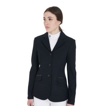 VESTE DE COMPÉTITION PERFORÉE À TROIS BOUTONS FEMME