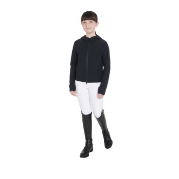 VESTE SOFTSHELL ENFANT COUPE SLIM EN TISSU TECHNIQUE