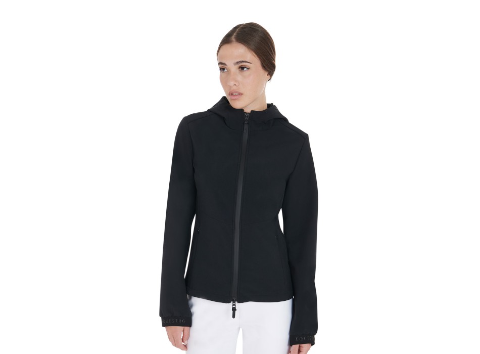 VESTE SOFTSHELL POUR FEMME COUPE SLIM AVEC POCHES DISSIMULÉES