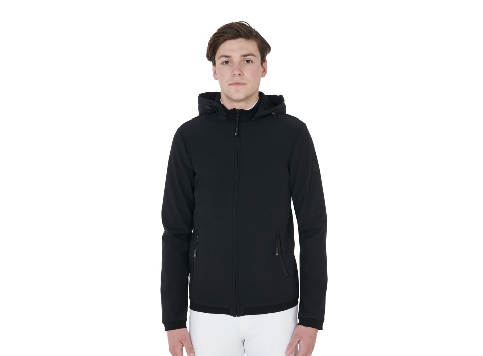 VESTE SOFTSHELL POUR HOMMES COUPE SLIM AVEC INTÉRIEUR POLAIRE