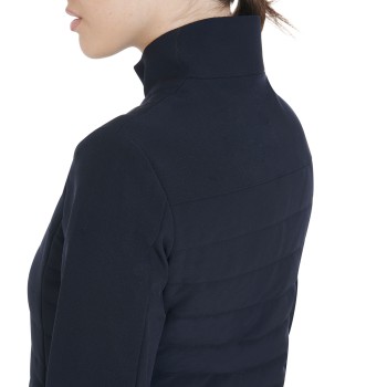 VESTE FEMME EN TISSU TECHNIQUE ET PERFORÉ