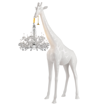 GIRAFE AMOUREUX INTÉRIEUR (H 4m) 19002WH QEEBOO