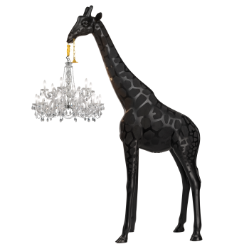 GIRAFE AMOUREUX INTÉRIEUR (H 4m) 19002WH QEEBOO