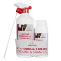 KIT CITRONNELLE 1 LT + SHAMPOOING CITRONNELLE (1\2 LT)