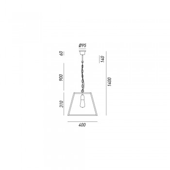 Suspension LONDRES 205.22.FF