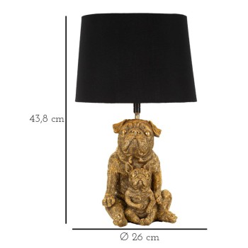 LAMPE DE TABLE CHIEN