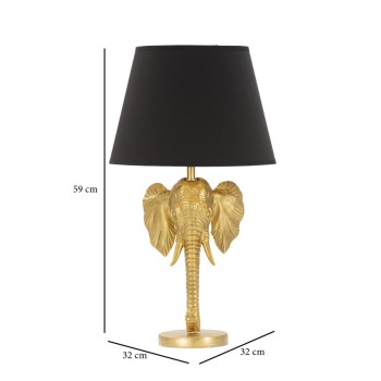 LAMPE DE TABLE ÉLÉPHANT