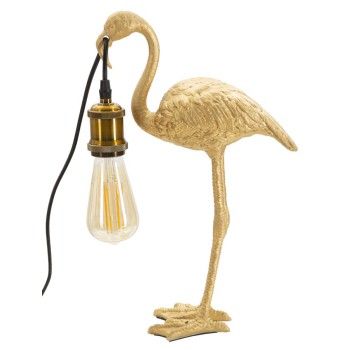 LAMPE DE TABLE FLAMANT