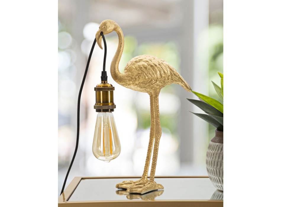 LAMPE DE TABLE FLAMANT