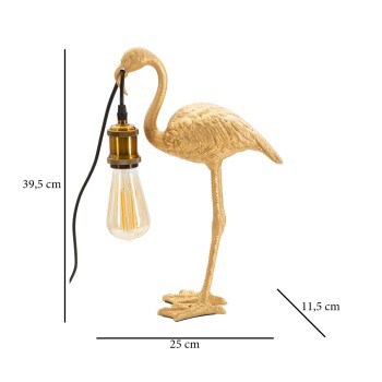 LAMPE DE TABLE FLAMANT