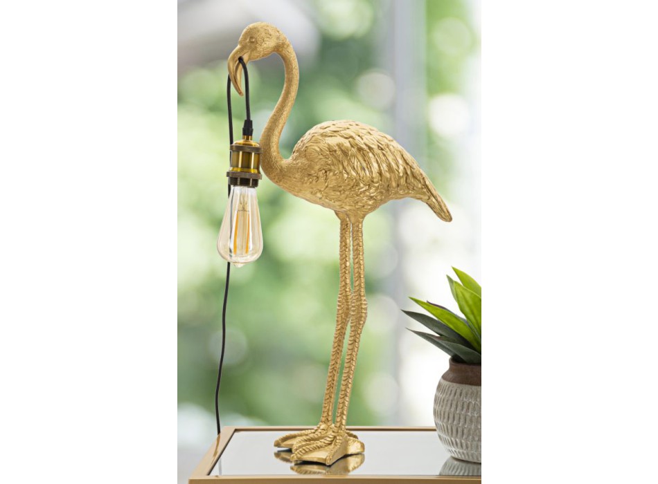 LAMPE DE TABLE FLAMANT