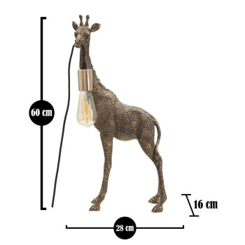 LAMPE DE TABLE GIRAFE