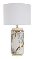 LAMPE DE TABLE NOIRE ABSTRAITE GLAM