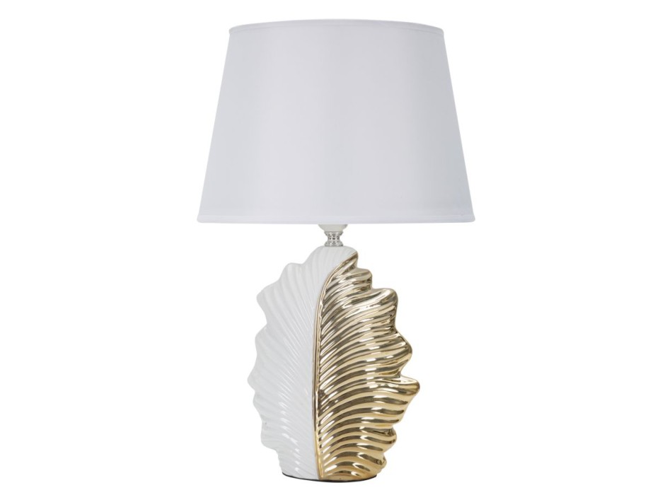 LAMPE DE TABLE FEUILLE GLAM