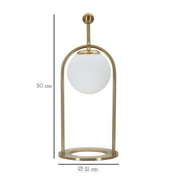 LAMPE DE TABLE GLAMY ARC -B-