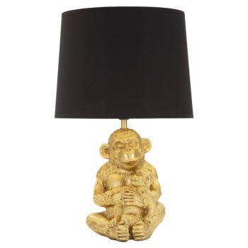 LAMPE DE TABLE SINGE MAMAN