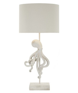 LAMPE DE TABLE POULPE BLANCHE