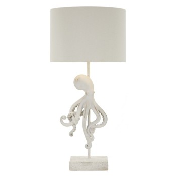 LAMPE DE TABLE POULPE BLANCHE