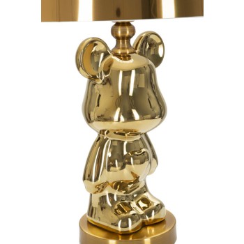 LAMPE DE TABLE OURS TEDDY OR