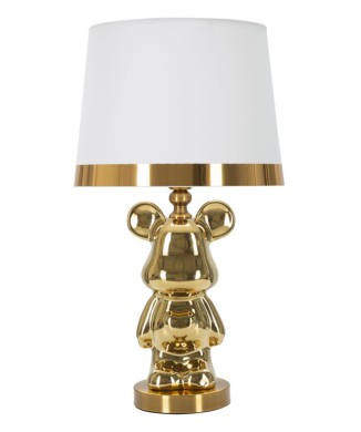 LAMPE DE TABLE OURS TEDDY OR