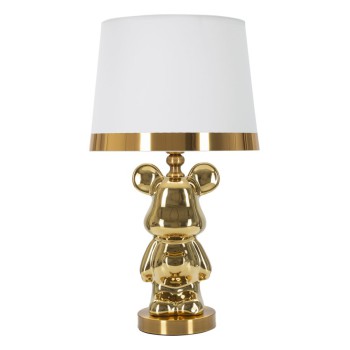 LAMPE DE TABLE OURS TEDDY OR