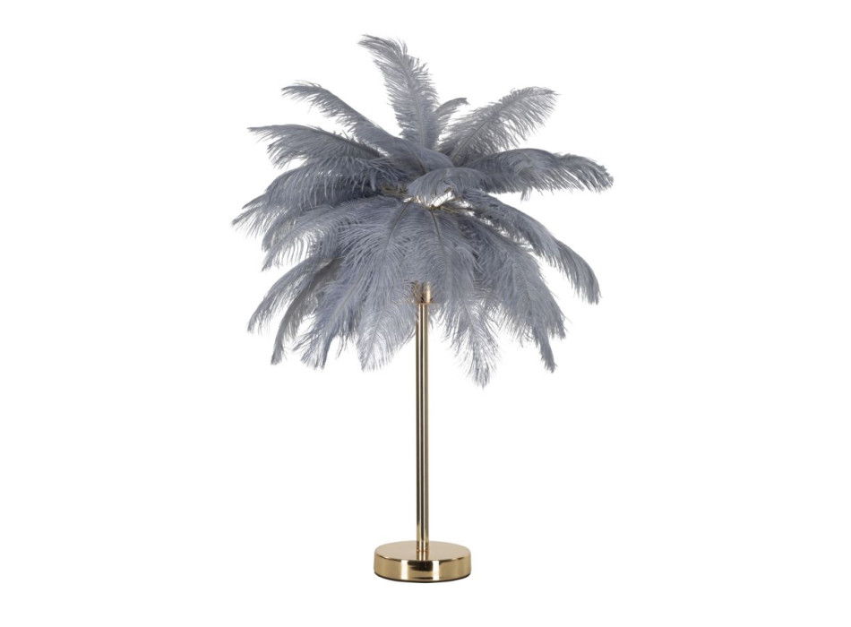 LAMPE DE TABLE PALM GRIS