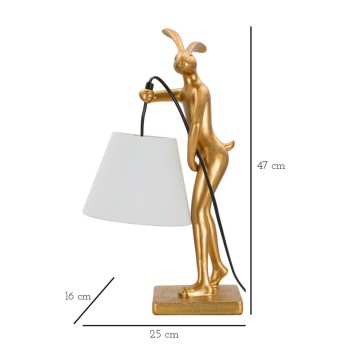 LAMPE DE TABLE SUPPORT LAPIN