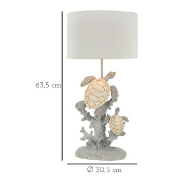 LAMPE DE TABLE TORTUE