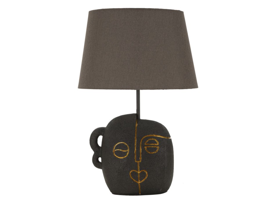 LAMPE DE TABLE TRIBALE -A-