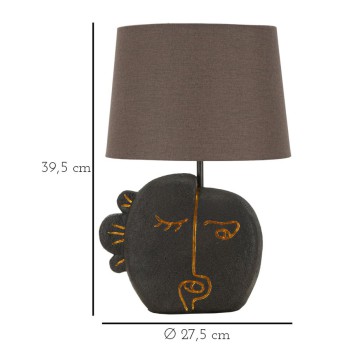 LAMPE DE TABLE TRIBALE -B-