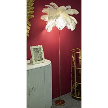 LAMPADAIRE PALMIER BLANC