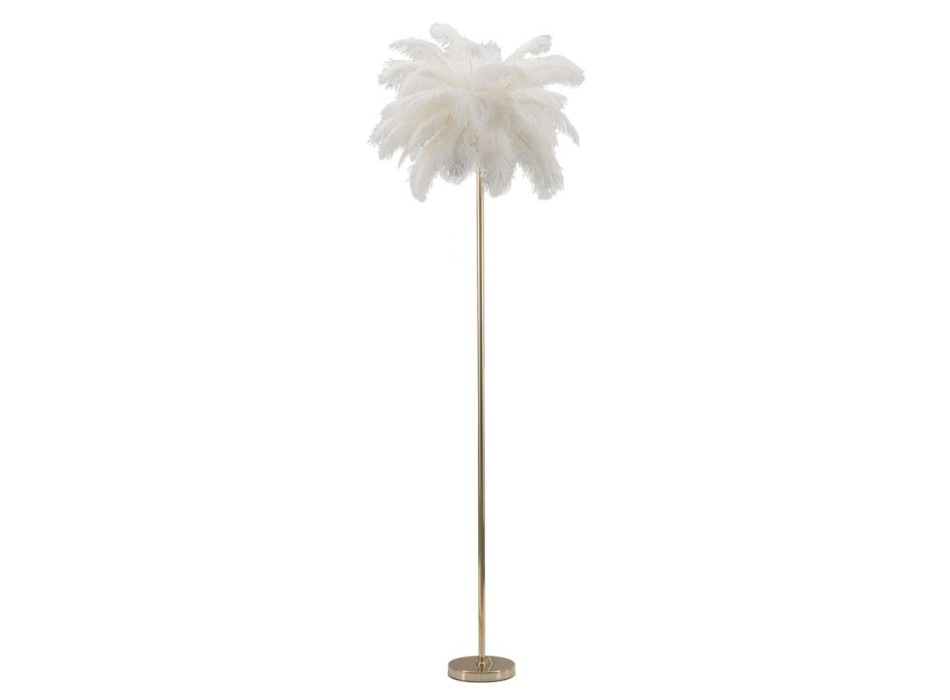 LAMPADAIRE PALMIER BLANC