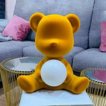 LAMPE TEDDY GIRL AVEC LED RECHARGEABLE 25001 QEEBOO