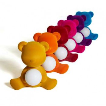 LAMPE TEDDY GIRL AVEC LED RECHARGEABLE 25001 QEEBOO