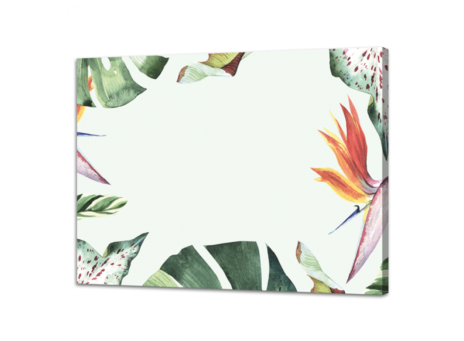 Tableau noir CADRE DE FEUILLES G6850 PINTDECOR