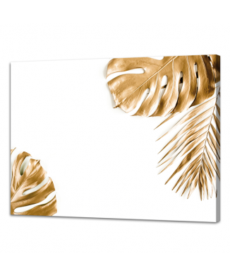 Tableau noir FEUILLES D'OR G6828 PINTDECOR