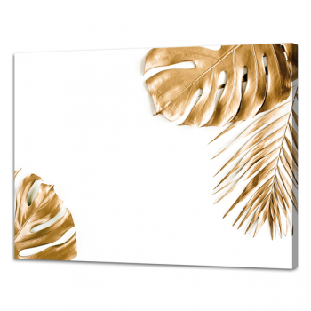 Tableau noir FEUILLES D'OR G6828 PINTDECOR